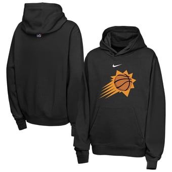Youth Nike Black Phoenix Suns Essential Logo Club Hoodie