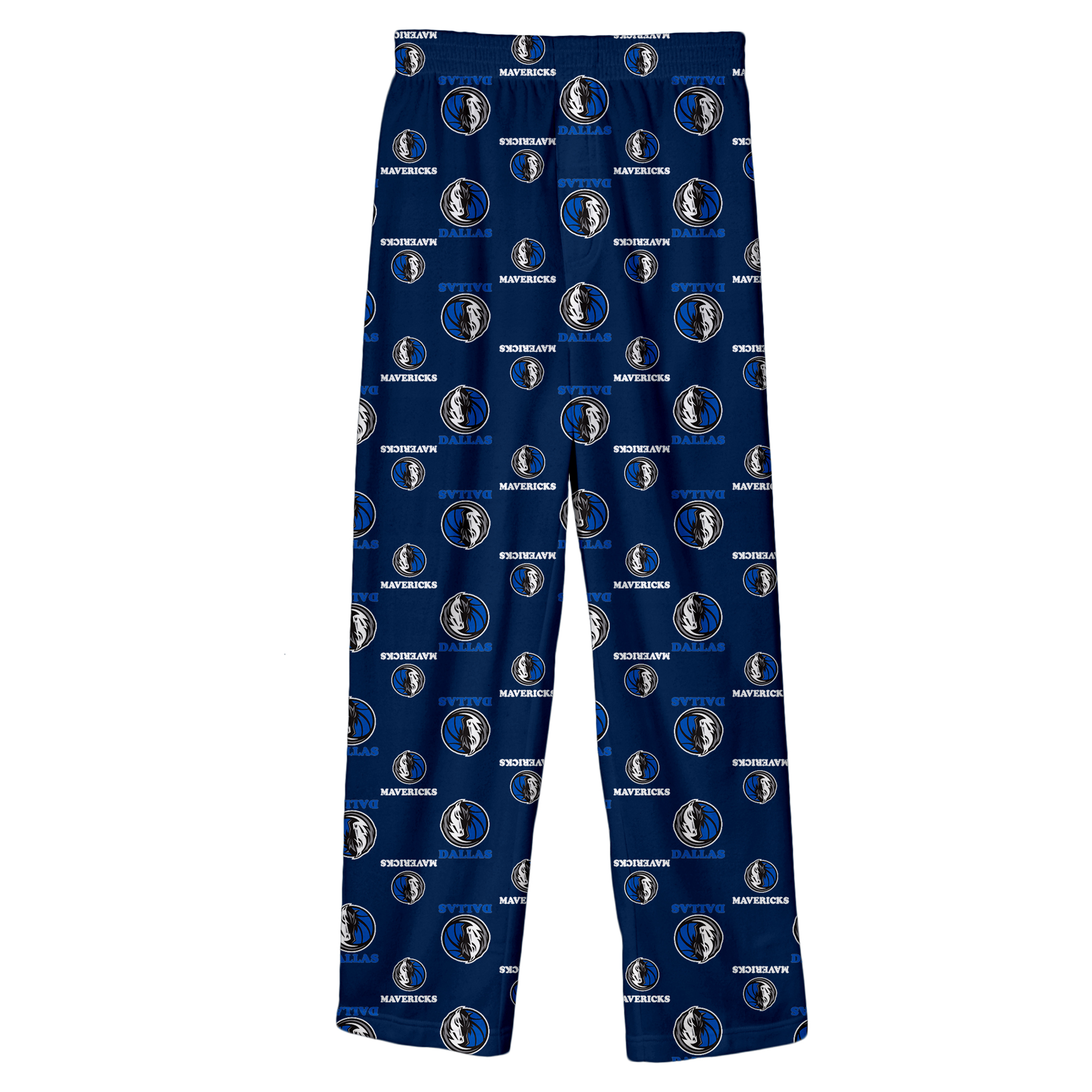 NBA Youth Dallas Mavericks Navy Printed Sleep Pants, XL, Blue