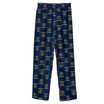 Youth Outerstuff Navy Denver Nuggets Printed Pajama Pants