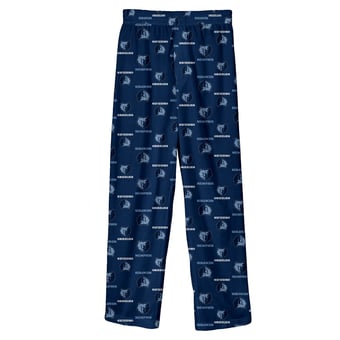 Youth Outerstuff Navy Memphis Grizzlies Printed Pajama Pants