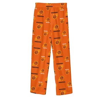 Youth Outerstuff Orange Phoenix Suns Printed Pajama Pants