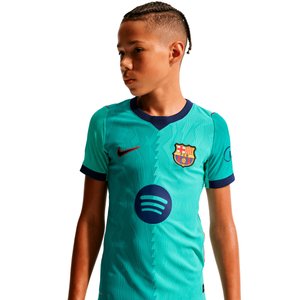 Maillot de foot Authentic Nike Aero-FIT FC Barcelona 2026/27 Match 3e tenue pour pré-ado - Vert, vue 3