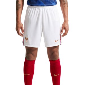 Short de foot Replica Nike Dri-FIT FFF 2026 Stadium Domicile pour homme - Blanc, vue 3