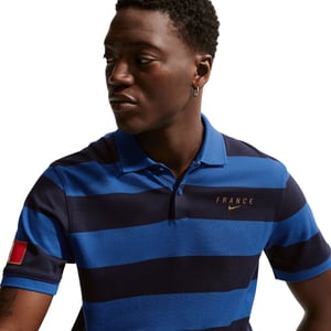 Polo Nike Dri-Fit France - Bleu roi, vue 2