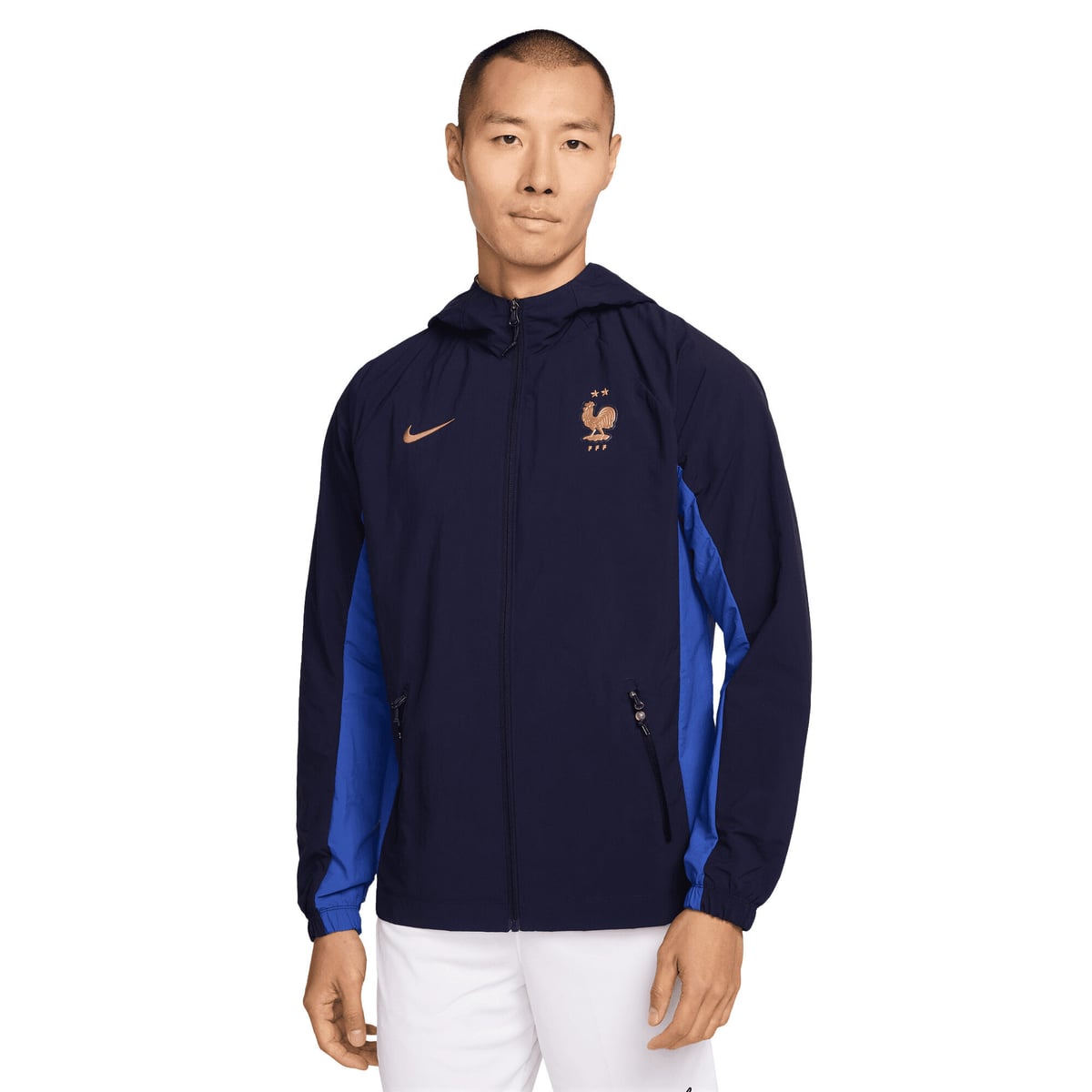 Veste tissée Nike AWF France - Bleu foncé