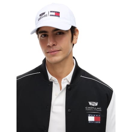 Cappellino con logo Cadillac Tommy Hilfiger - Bianco - Unisex