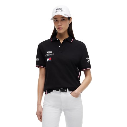 Cadillac Tommy Hilfiger 2026 Sergio Perez Team Polo - Black