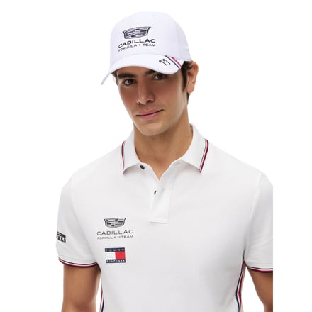 Cadillac Tommy Hilfiger 2026 Sergio Perez Team Cap – Weiß