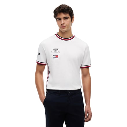 T-shirt replica Cadillac Tommy Hilfiger Team - Bianca