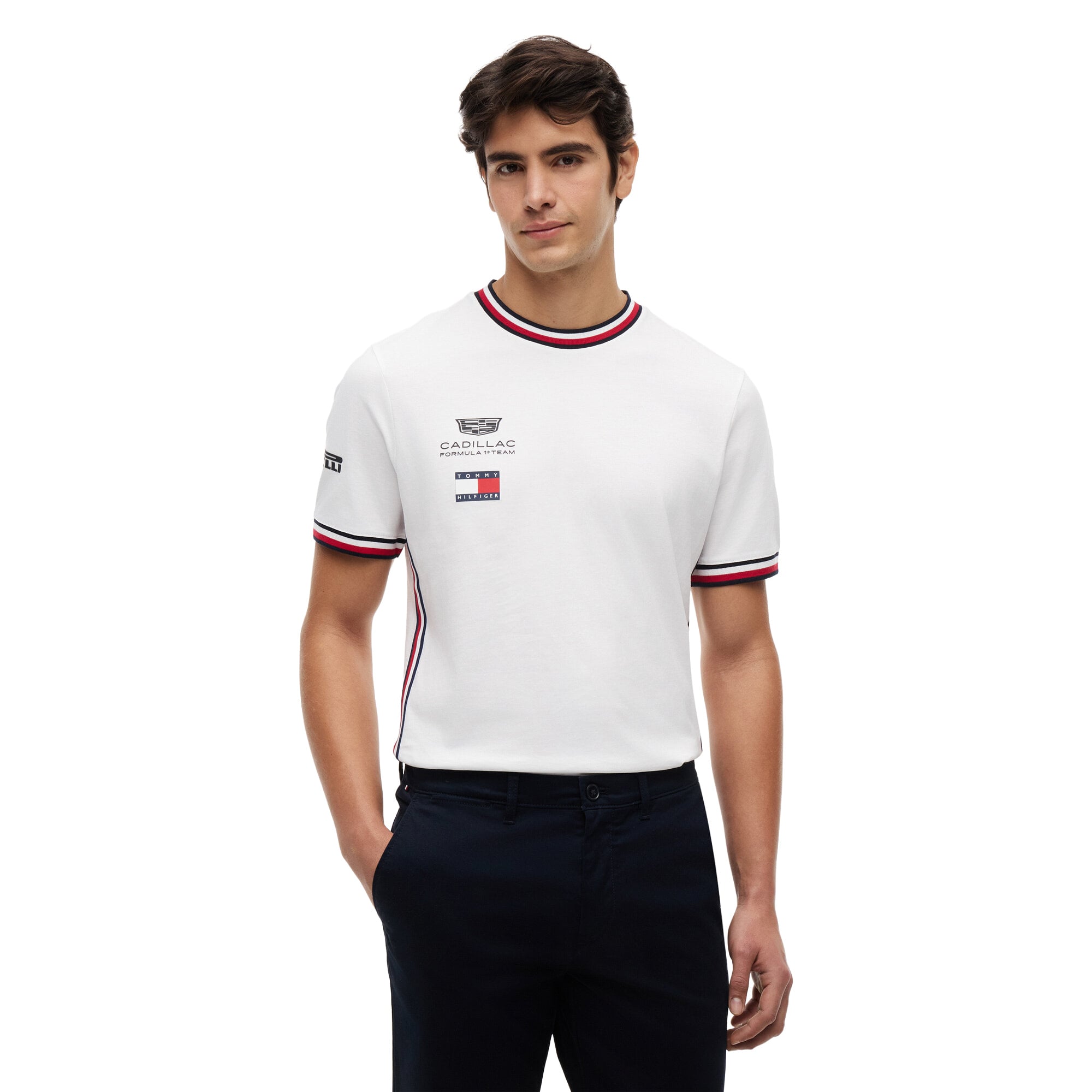Cadillac Tommy Hilfiger Team Replica T-Shirt - Weiß