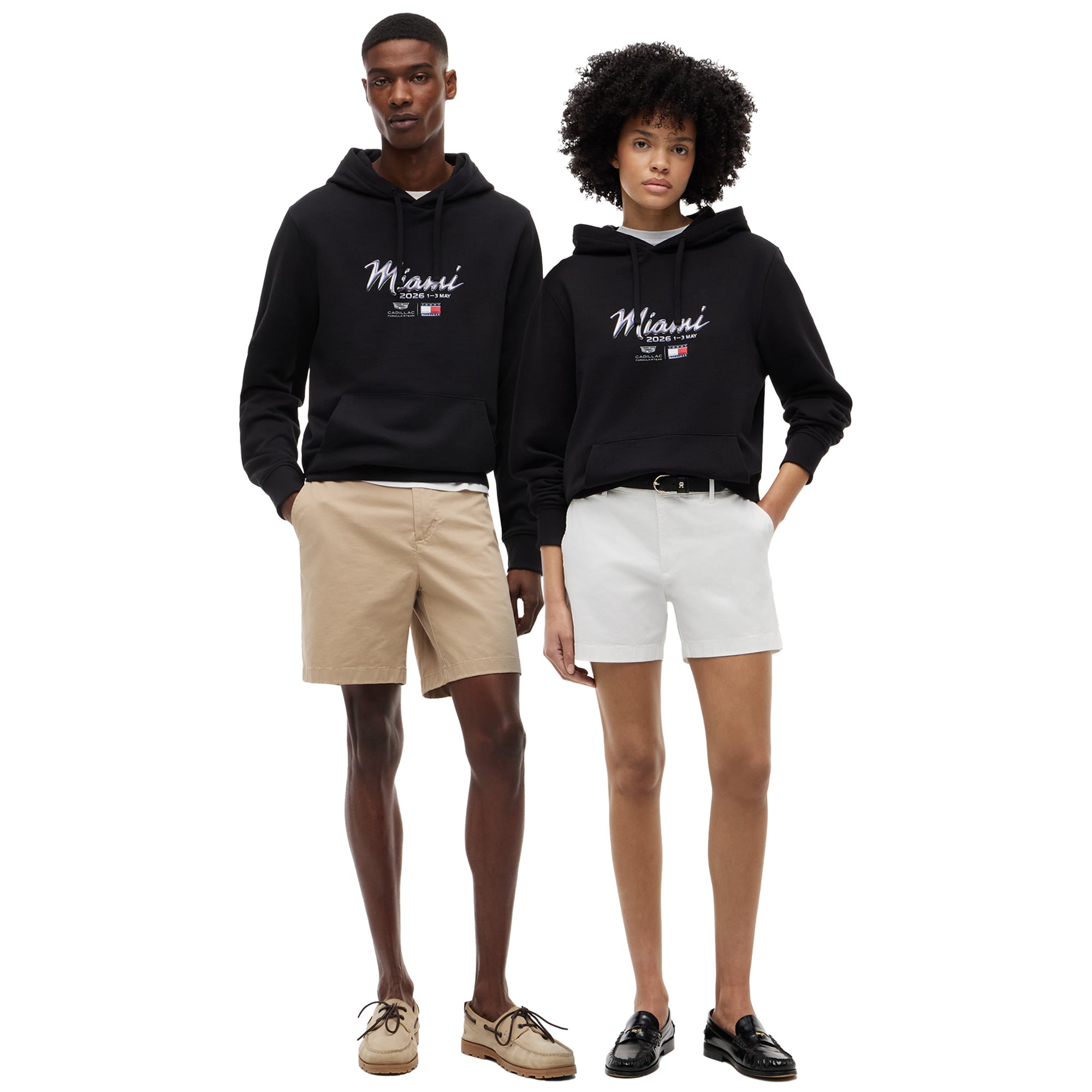Cadillac Tommy Hilfiger Sepcial Edition Miami Hoodie - Black - Unisex