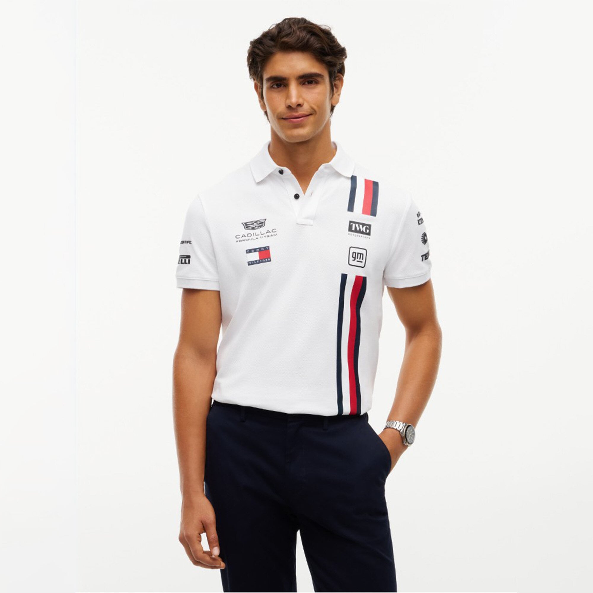 Cadillac Tommy Hilfiger Replica Special Edition Silverstone GP Polo - Unisex