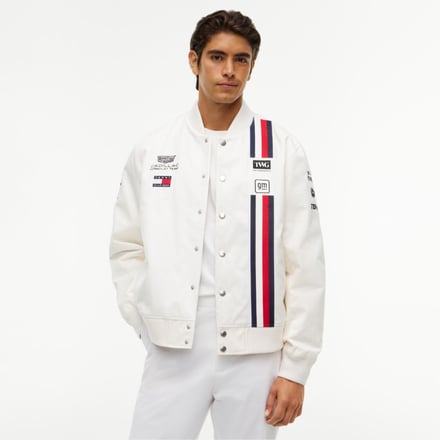 Cadillac Tommy Hilfiger Replica Special Edition Silverstone GP Varsity Jacket - Unisex