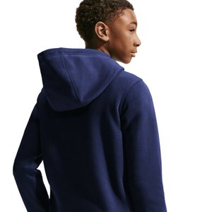 Sweat à capuche Nike Club France - Bleu foncé - Enfant, vue 3