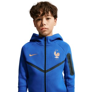 Sweashirt à capuche enfant France Tech Fleece Coupe du Monde 2026, vue 3