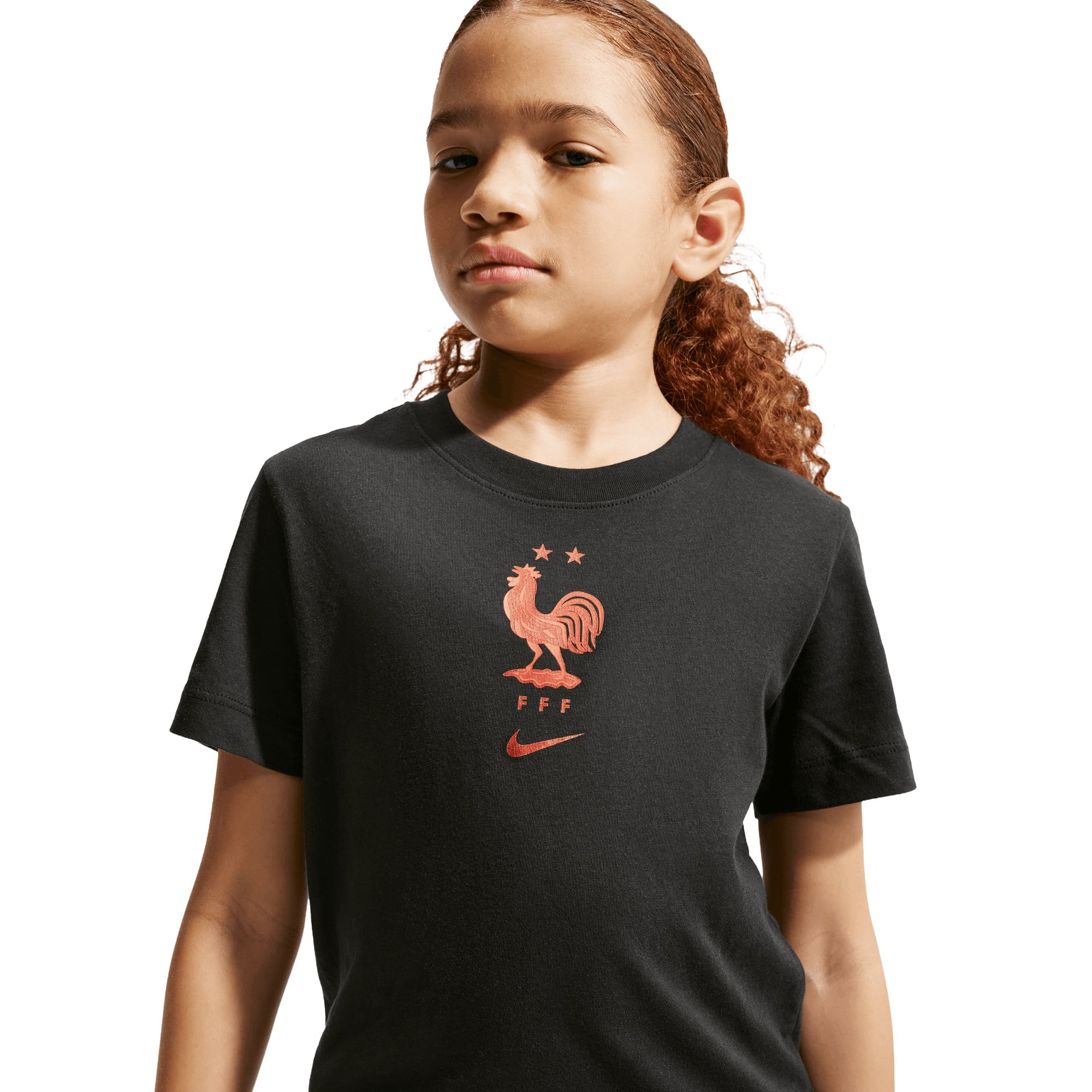T-shirt Nike France - Noir - Enfant