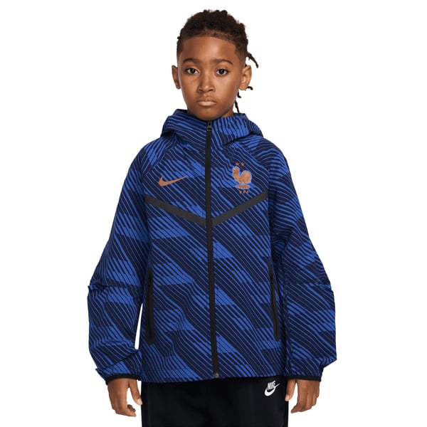 Veste tissée Nike Tech France - Bleu roi - Enfant