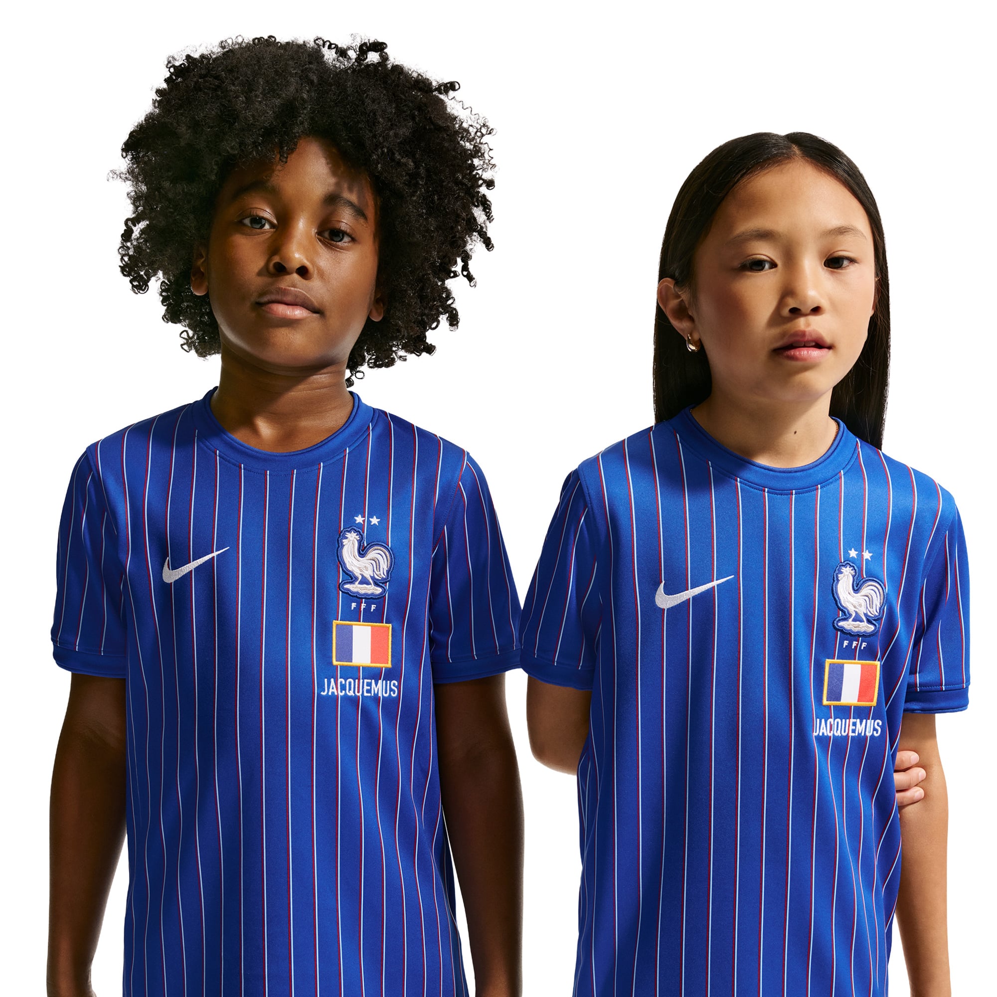 Maillot d'avant-match Nike x Jacquemus France - Bleu roi - Enfant