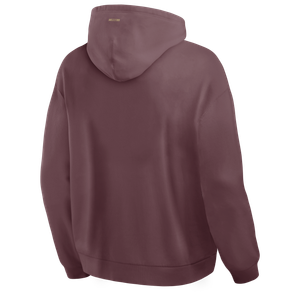 Sweat à capuche oversize PSG Elements - Prune, vue 4