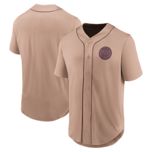 Maillot Baseball PSG - Beige rosé, vue 2
