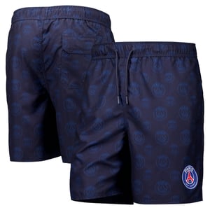 Short de bain à motifs Paris Saint-Germain - Bleu marine, vue 2