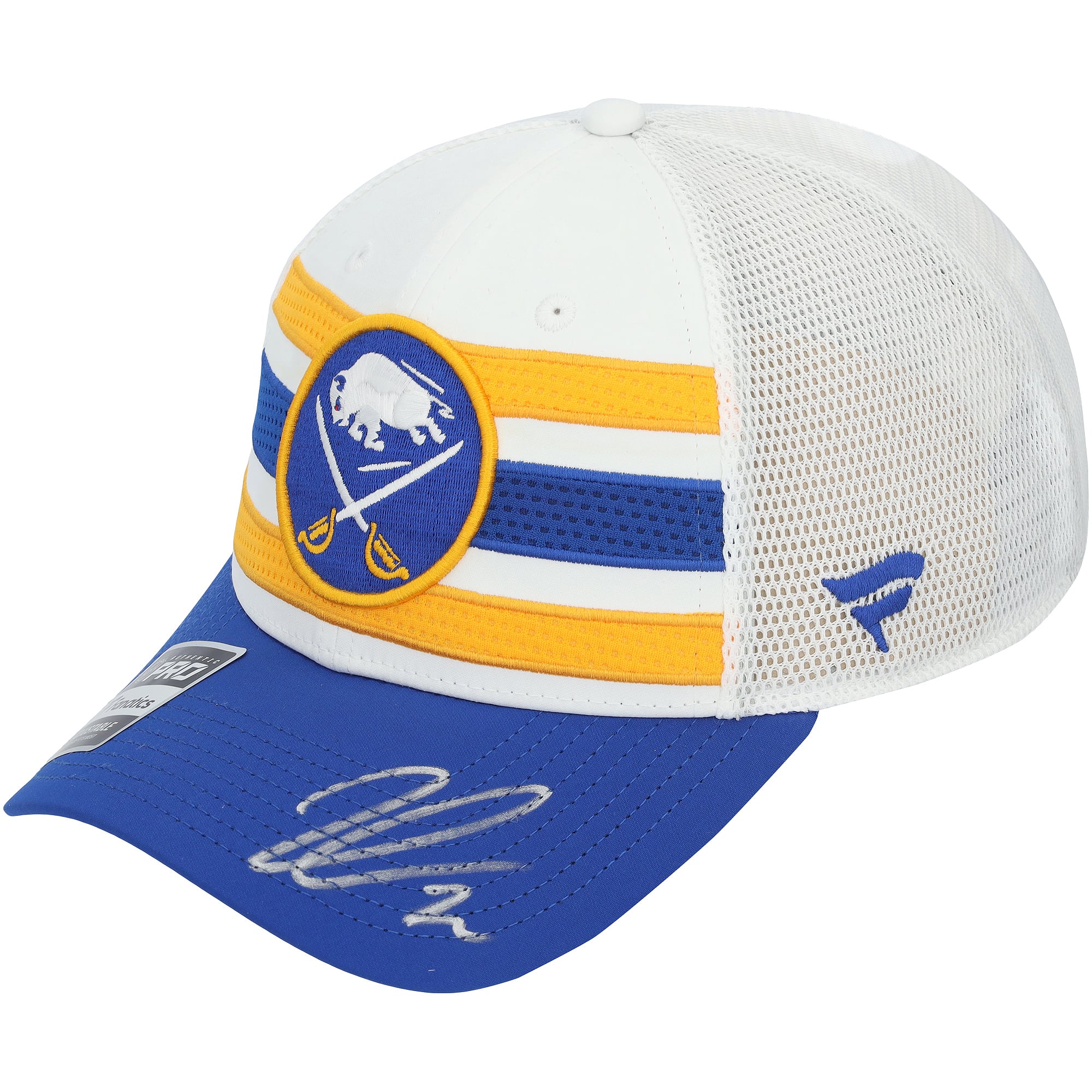Tage Thompson Buffalo Sabres Autographed Fanatics Draft Cap