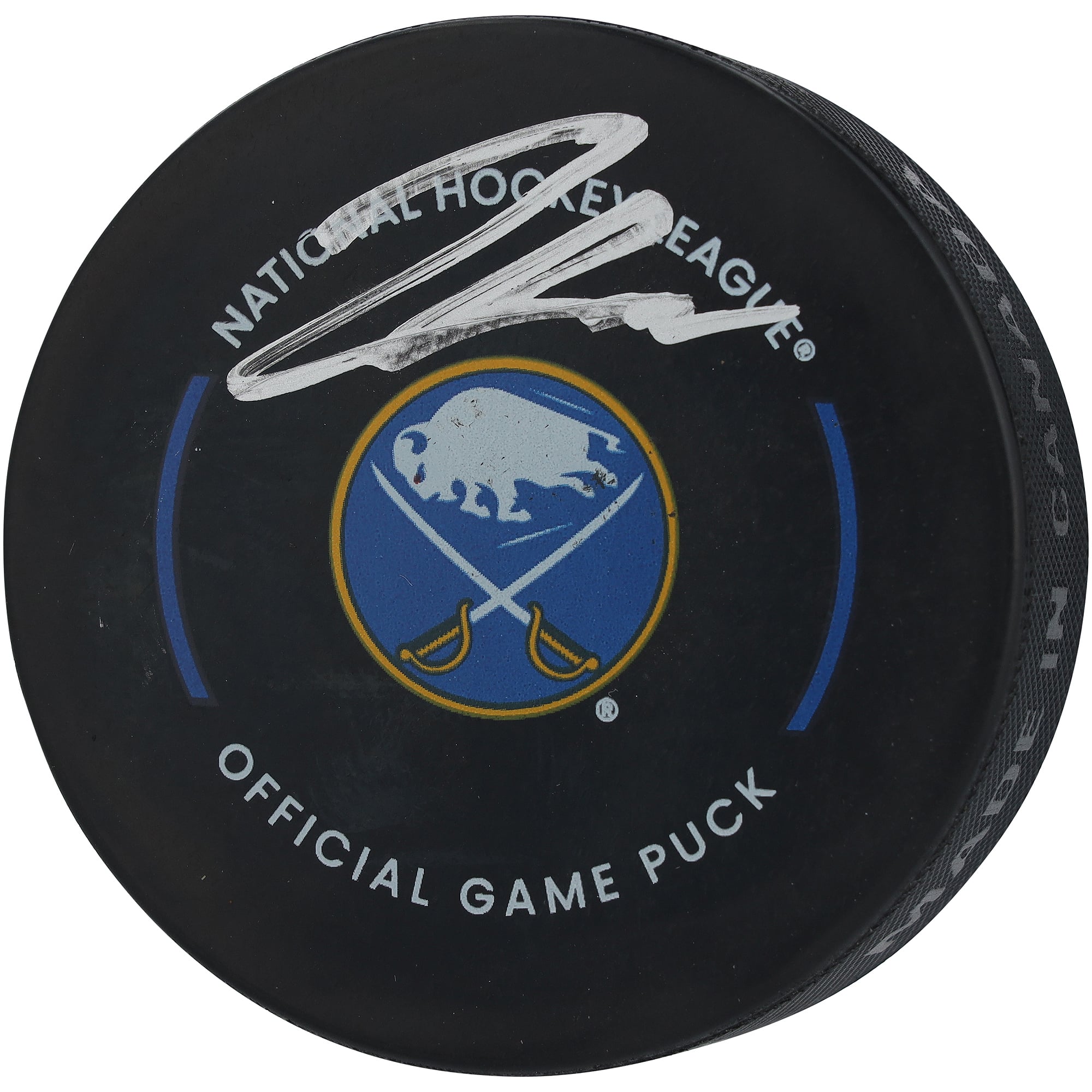 Tage Thompson Buffalo Sabres Autographed Official Game Puck
