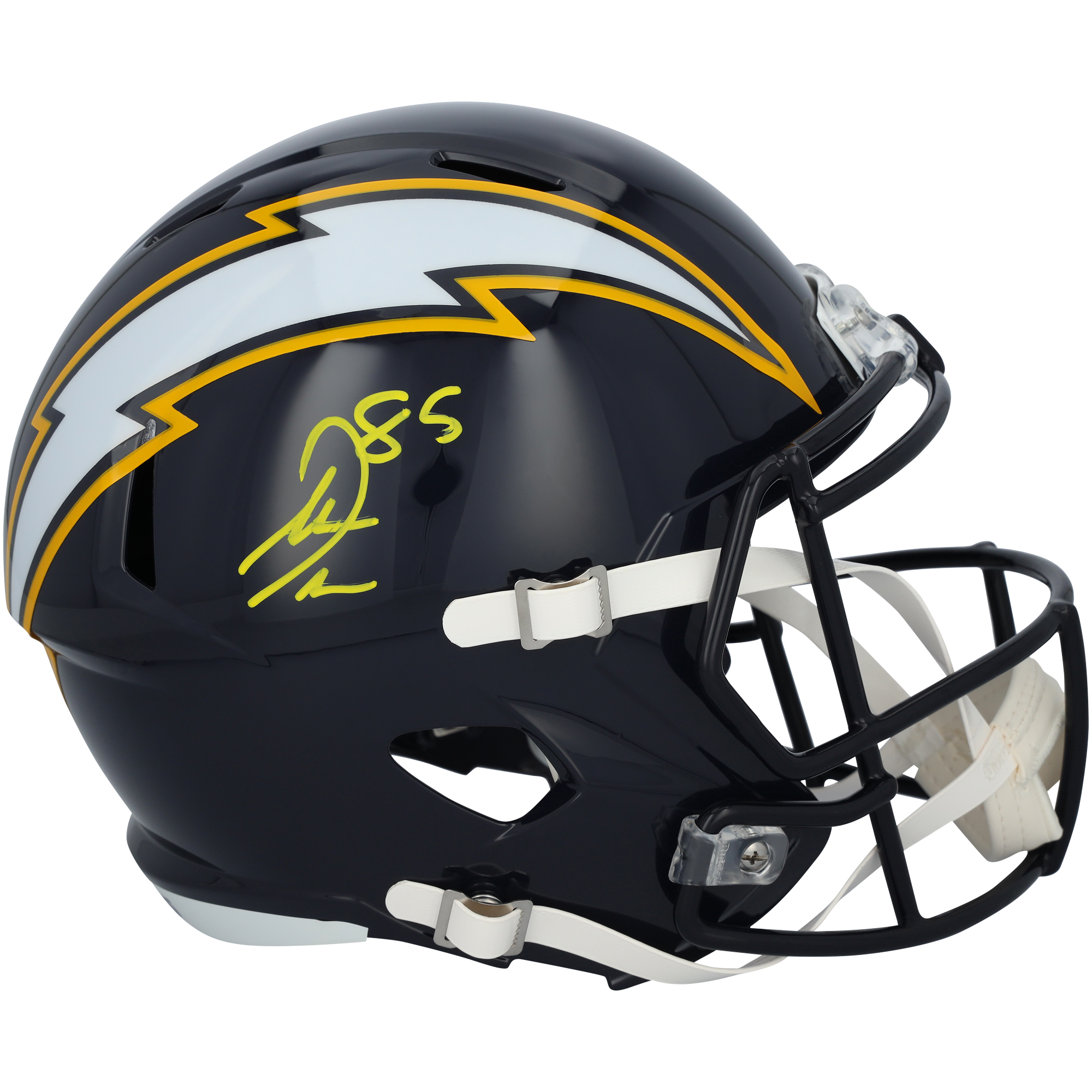Antonio Gates San Diego Chargers Autographed Riddell 2025 Alternate Speed Replica Helmet