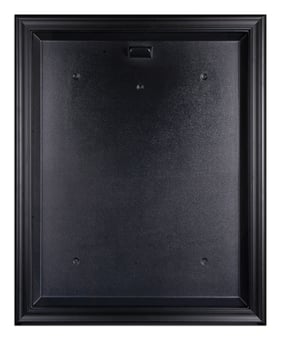 Black Framed Wall Mounted Jersey Display Case - 97% UV Protection