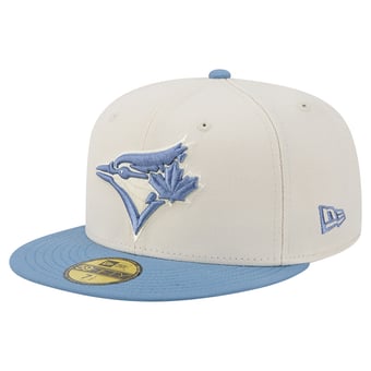 Men's New Era Cream/Light Blue Toronto Blue Jays Color Pack 59FIFTY Fitted Hat