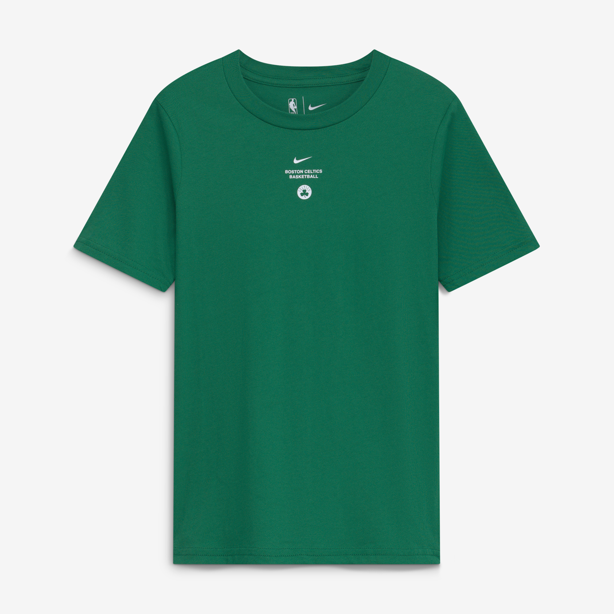 Nike Big Boys' and Girls' Kelly Green Boston Celtics 2026 Standard Issue Practice T-Shirt - Kelly Green