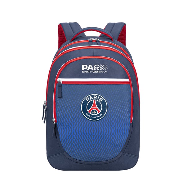 Sac à dos Paris Saint-Germain - 3 compartiments - 45 x 32 x 16 cm - Bleu marine
