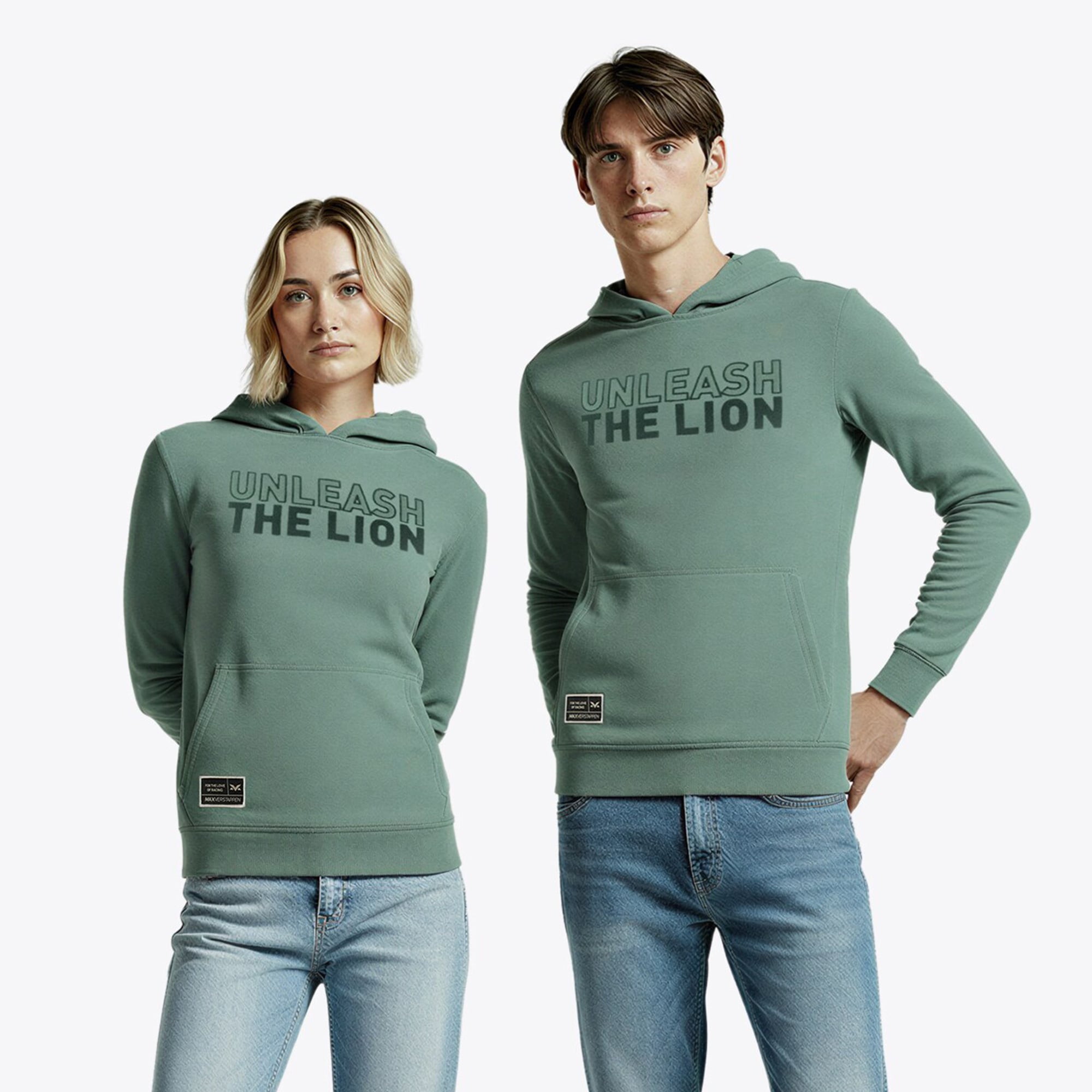 Max Verstappen Unleash The Lion Hoodie - Green