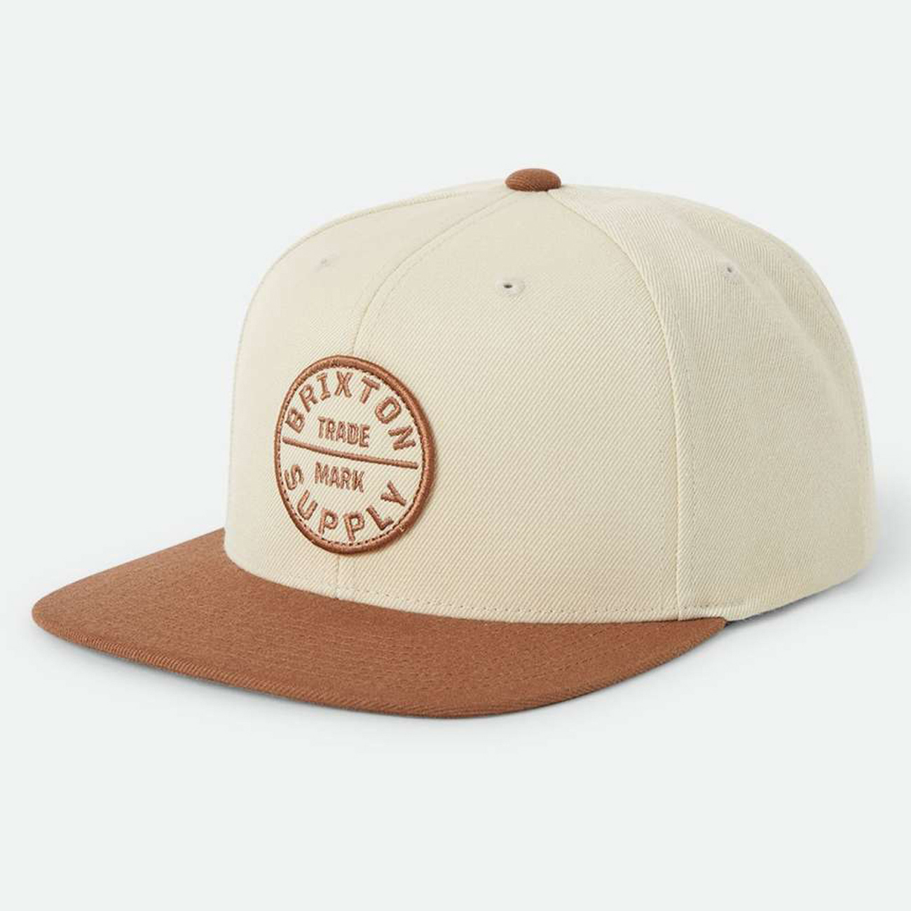 Unisex  Natural Brixton Oath III Snapback Hat
