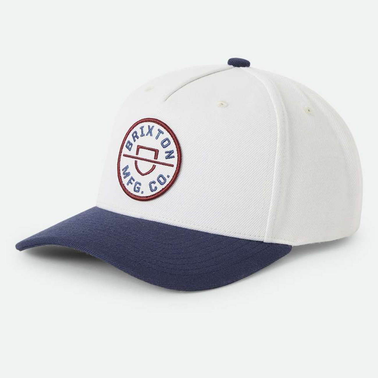 Unisex Brixton White Crest C MP Adjustable Hat