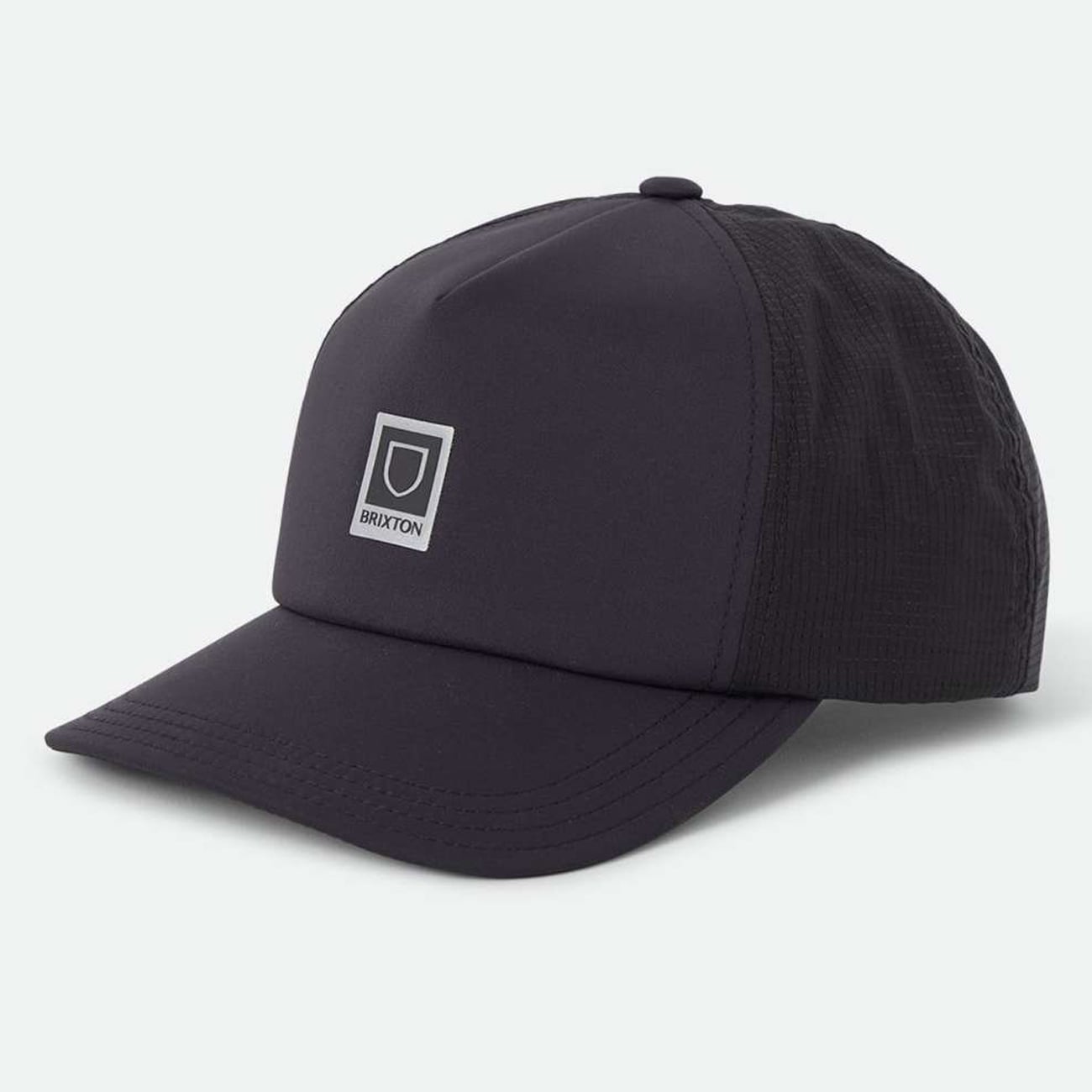 Unisex Brixton  Black Brixton Beta Journey Adjustable Hat