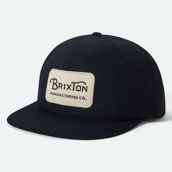 Unisex Brixton  Black Brixton Grade Snapback Hat