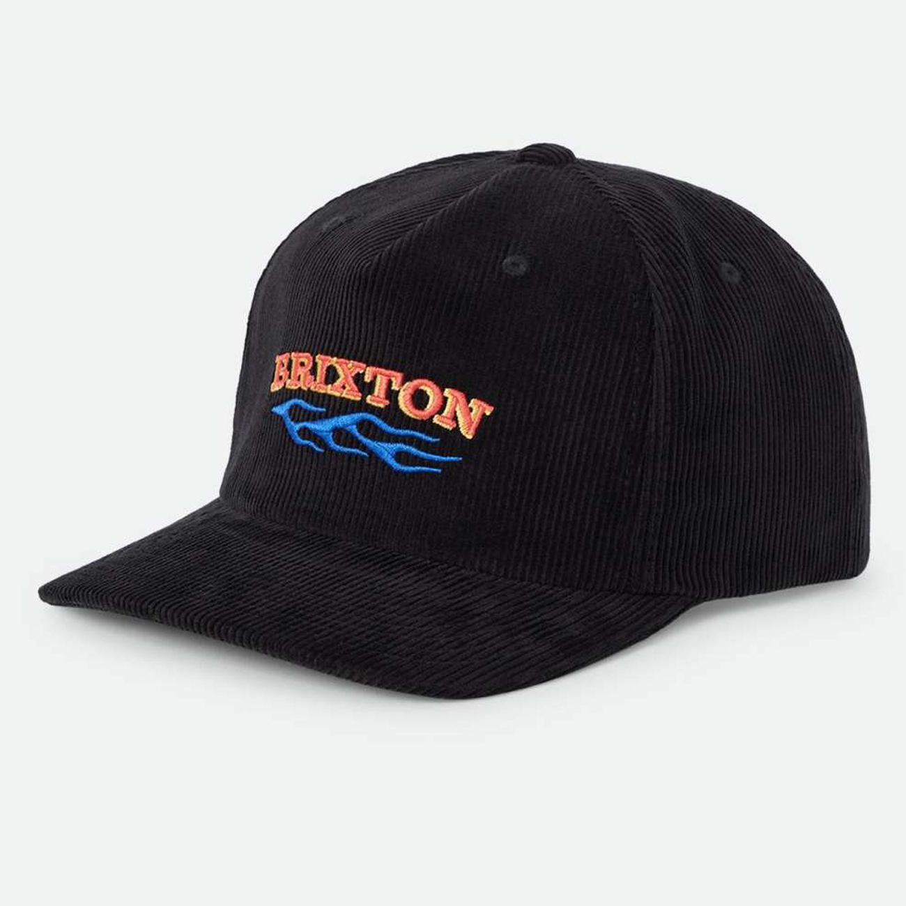 Unisex Brixton  Black Brixton Clifton Snapback Hat