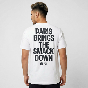 T-Shirt PSG x Smackdown Statement - Blanc, vue 3
