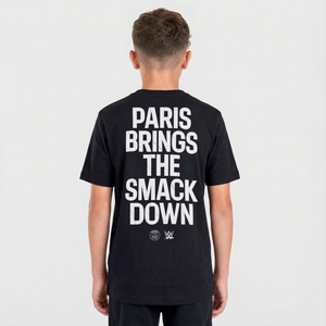 T-Shirt PSG x Smackdown Statement - Noir - Enfant, vue 3