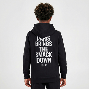 Sweat à capuche PSG x Smackdown Statement - Noir - Enfant, vue 3