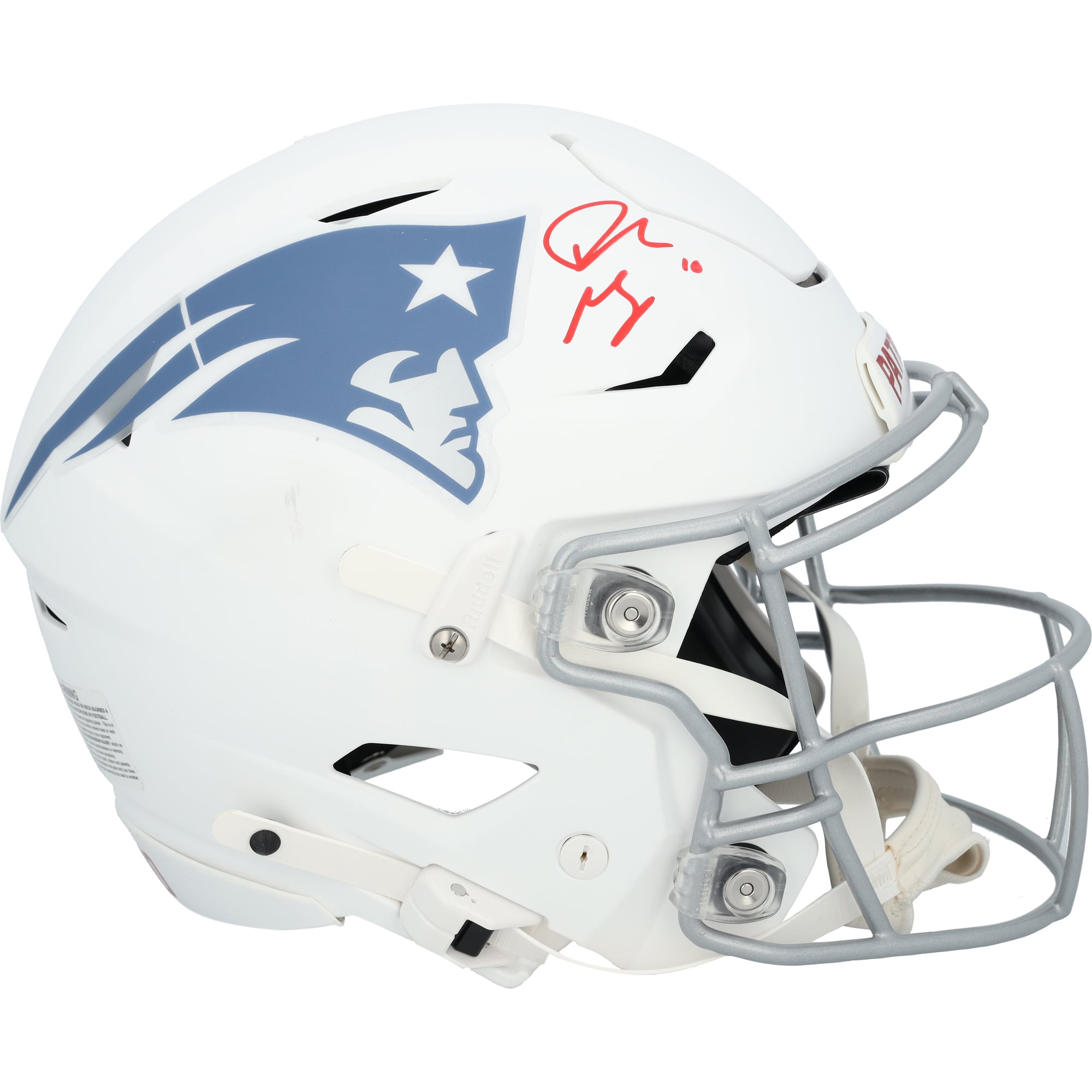 drake football helmet Maye Autograph Mini - Speed - New England Patriots Celebrate the accomplishments of Drake London with this USC Trojans autographed Riddell Speed Flex Midi Helmet Patriots Gold Standard dark home
