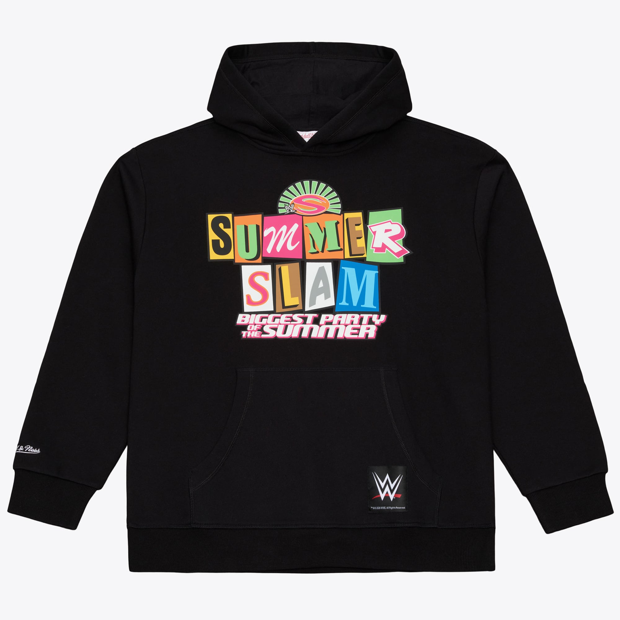Men's Mitchell & Ness Black SummerSlam 2026 Hoodie