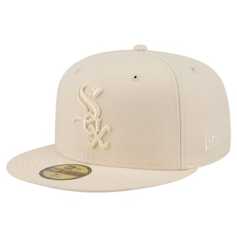 Men's New Era Cream Chicago White Sox Color Pack 59FIFTY Fitted Hat