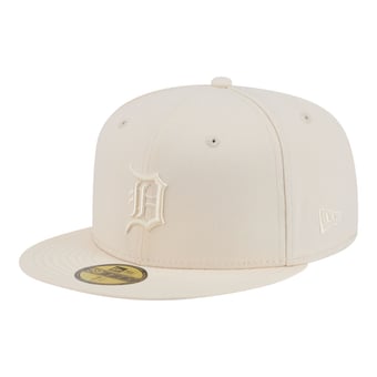 Men's New Era Cream Detroit Tigers Color Pack 59FIFTY Fitted Hat