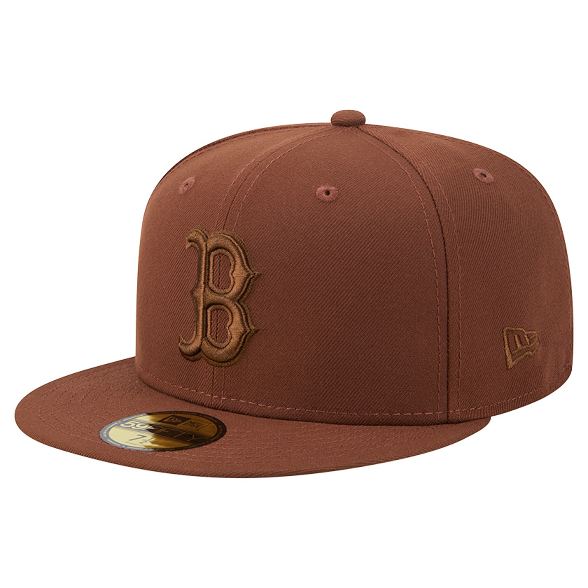 Men's New Era Brown Boston Red Sox Color Pack 59FIFTY Fitted Hat