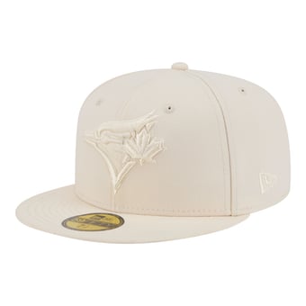 Men's New Era Cream Toronto Blue Jays Color Pack 59FIFTY Fitted Hat