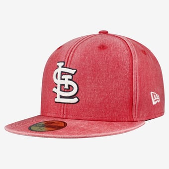 Men's New Era  Red St. Louis Cardinals Washed 59FIFTY Fitted Hat