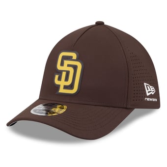 Men's New Era  Brown San Diego Padres Tonal 39THIRTY A-Frame Flex Hat