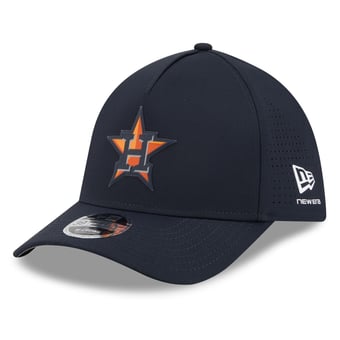 Men's New Era  Navy Houston Astros Tonal 39THIRTY A-Frame Flex Hat